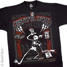 New GRATEFUL DEAD Show Time T Shirt  