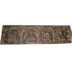  Indian Carving Hindu Antique Bed Decor Hand Carved 