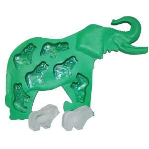  Elephant Zoo Cubes Ice Cube Tray Mold