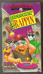   BARBERA BEDROCKIN AND RAPPIN 30 MINUTES VHS MOVIE 014764131337  