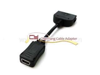 Mini USB Female to iPhone 4 iPod iPad charger adapter  