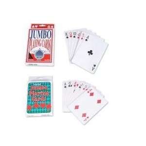  Jumbo Playing Cards 3 x 5 (1 Dozen Packs) 