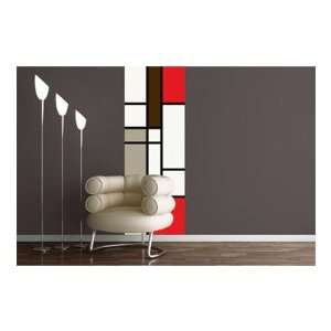  Unik Mondrian Wall Decal