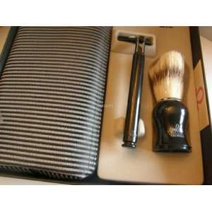  Omega Shaving Brush Razor and Travel Set # 3425.5 Health 