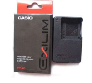 Casio NP 40 Battery + BC 31L Charger For EX Z50 EX Z850  