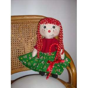  Sewing Pattern Candy Cane Callie Rag Doll Arts, Crafts & Sewing