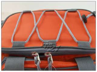 Fishing Assistance lure bag with worm zipper bag   Orange   Waist 