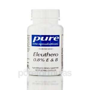  Pure Encapsulations Eleuthero 0.8% E&B 120 Vegetable 
