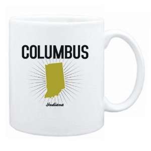  New  Columbus Usa State   Star Light  Indiana Mug Usa 