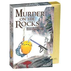 Murder on the Rocks 1000 Piece Mystery Jigsaw Puzzle by Mike W Barr A5 