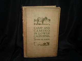 ANTIQUE BAJA CALIFORNIA BOOK , 1910, 29 PHOTOS, 346 PG.  