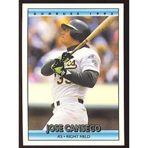  1992 Donruss Jose Canseco #548
