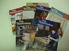 Fine Woodworking Magazines (6) 1989 Projects Furniture 