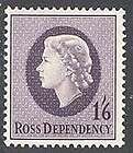 1957 New Zealand Ross Dependency No.L3(a3) 8p, Ultra & Carmine Rose 