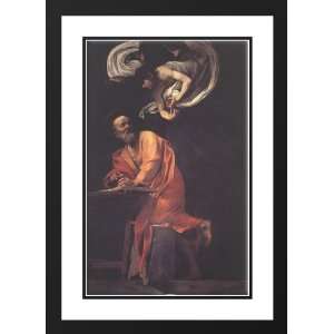  Caravaggio 18x24 Framed and Double Matted The Inspiration 
