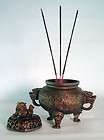 Chinese Foo (Fu) Incense Resin Burner Bowl Keepsake Fragrance Censer