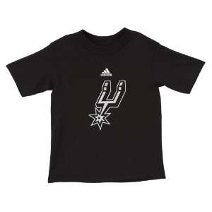  adidas Mens San Antonio Spurs Team Logo T shirt Sports 