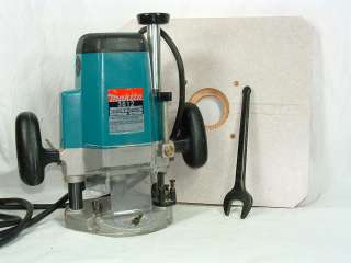 Makita 3612 3 1/4 hp Heavy Duty Plunge Wood Router Used Routers  
