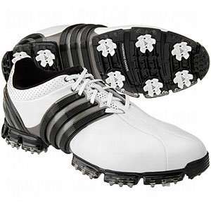  adidas Tour 360 3.0 Golf Shoe (White/Titan Metallic/Black 