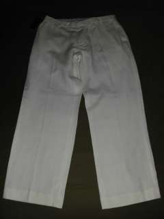 Mens POLO RALPH LAUREN White Linen Silk Pants 35 30 NWT  