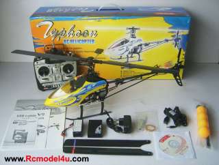 Typhoon  3D 6 Channel Aerobatic R/C Helicopter  NEW   