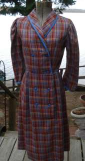   Kathyrn Conover Original Plaid Dress Work or casual Dress  
