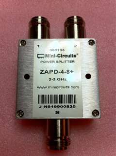 Mini Circuits ZAPD 4 8+ Power Splitter 2 3GHz  