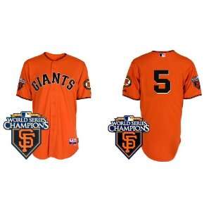  Wholesale New San Francisco Giants #5 Pat Burrell Orange 