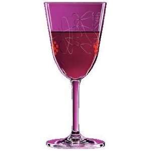 Wine Glass, Wine, Grapes, Silver Embossed, Elegant, Designer Red Wine 