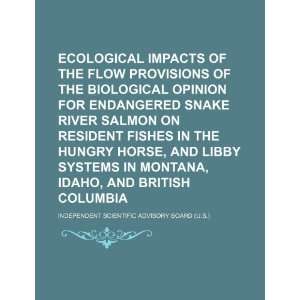  Ecological impacts of the flow provisions of the biological opinion 