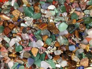   Gemstone Mix (small and tiny size pieces)   500 gram Lot (1.1 pound