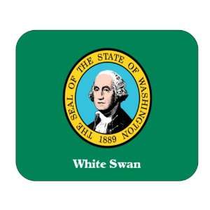  US State Flag   White Swan, Washington (WA) Mouse Pad 
