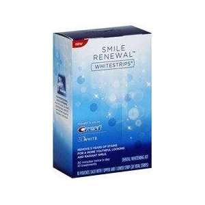 Crest Smile Renewal Whitestrips 3D White (20 Total Strips) [Health and 