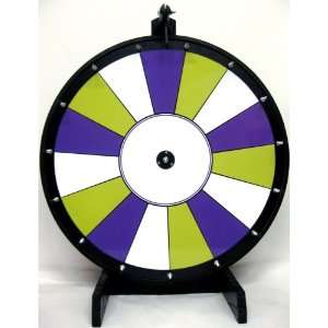  Prize Wheel 24 Purple Green and White Dry Erase