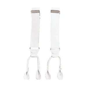  StylePlus Suspenders Button On Style (White) Musical 