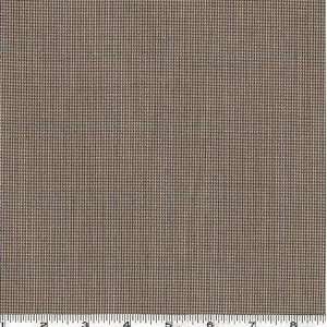  58 Wide Worsted Wool Suiting Tiny Houndstooth Brown 