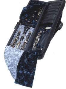 Wiseman Custom Made Triple Quad Bass Bb A Clarinet Case  