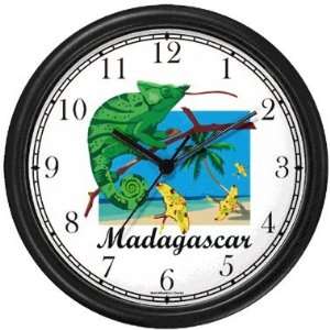   Moth Wall Clock by WatchBuddy Timepieces (White Frame)