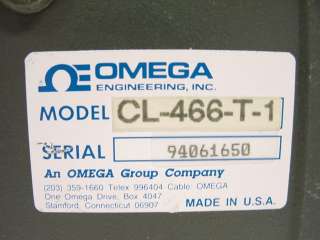 Omega Digicator CL 466 T 1 CL466 Precision Calibrator  