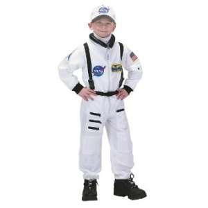  Jr Astronaut Suit (White) w/ Embroidered Cap Toddler 