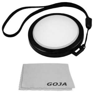  New 58mm White Balance Diffuser Lens Cap Disk with leash 