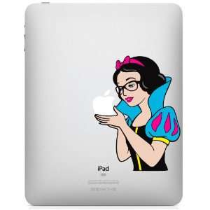  Nerdy SnowWhite iPad Vinyl Decal  