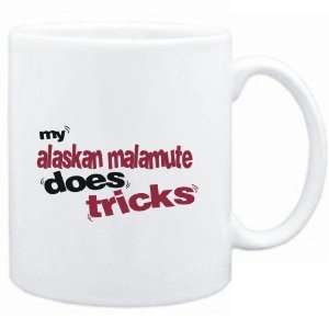  Mug White  MY Alaskan Malamute DOES TRICKS  Dogs Sports 