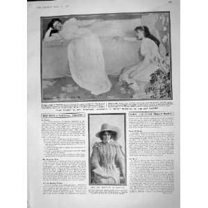  1909 FAIR WOMEN ART WHISTLERS SYMPHONY WHITE BRAYTON