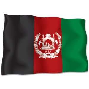 AFGHANISTAN Flag car bumper sticker decal 6 x 4