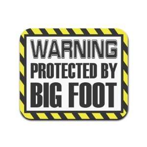   Protected By Big Foot Mousepad Mouse Pad