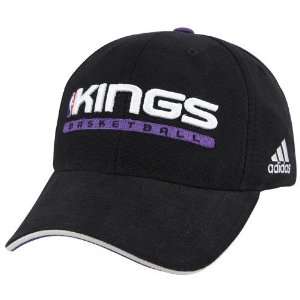  adidas Sacramento Kings Black Official Team Hat Sports 
