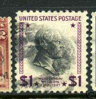 Scott #832b Wilson Watermark Used Stamp (Stk #832b 2)  