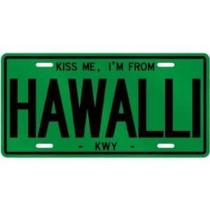   AM FROM HAWALLI  KUWAIT LICENSE PLATE SIGN CITY