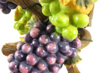 Grapevine Grapes Wine Bottle Holder Kitchen Decor  